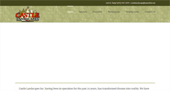 Desktop Screenshot of castlelandscapesinc.com